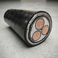 Cable de Energía de Media Tensión 11kV 15kV 36kV Grado XLPE Aislado con Alambre de Acero Armado SWA