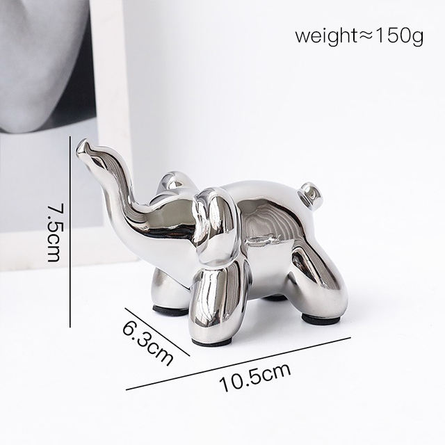 Ballon Argent Éléphant 904-3