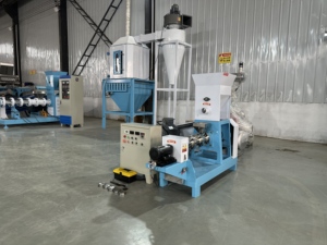 Extrudeuse Monovis Zhongdebao Haute Productivité : Nouvelle Ligne de Production d'Aliments Flottants pour Poissons avec Système de Fabrication - Product Image 3