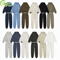 Sweat à capuche personnalisé en molleton épais 100 % coton 450 g/m² pour homme – Ensembles avec logo personnalisé – Sweats à capuche et pulls oversize pour homme