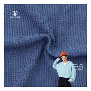 Модный новый дизайн 100% вафельный свитер, пуловер с капюшоном, топ, пальто, мягкая и дышащая трикотажная ткань
