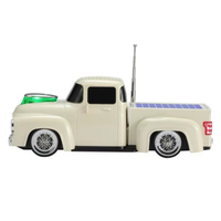 Haut-parleur sans fil à énergie solaire, avec haut-parleur de voiture BT à énergie solaire, lecteur de musique avec lumières LED, radio FM USB