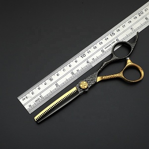 Tijeras de Peluquería Profesionales de Acero Inoxidable <span class=keywords><strong>440C</strong></span> de Jiangsu, con Logotipo y Tamaño Personalizados - Product Image 4