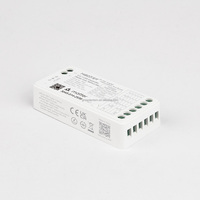 Contrôleur LED intelligent SM5 5 en 1 WiFi 2.4G avec synchronisation d'application et commande vocale pour éclairages DC12-24V monochromes, CCT, RGB, RGBW, RGBCCT