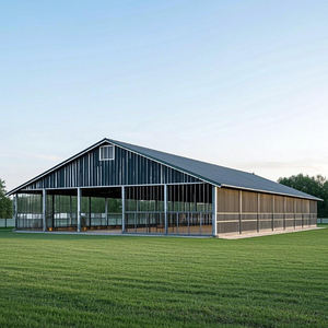 Entrepot préfabriqué de maison conteneur de 40 pieds à faible coût préfabriqué - Product Image 3