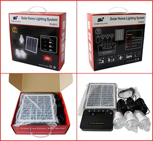 Bộ Hoàn Chỉnh Ứng Dụng Nhà Đa Năng Lượng Mặt Trời Hệ Thống Lưu Trữ Năng Lượng Hệ Thống Chiếu Sáng Nhà Với Pin Off Grid Cài Đặt - Product Image 6