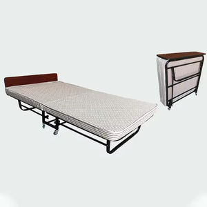 Xijiayi Hotel add plegable de metal plegable marco de la cama con colchón de espuma de memoria cama plegable moderna con colchón - Product Image 6