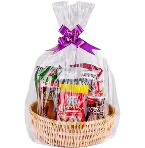 Clear Flat Cello/Cellophane Treat Bag Gift Basket Supplies