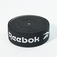 Bande élastique jacquard personnalisée avec logo, directement de l'usine, pour leggings de sport et ceintures de vêtements de gym