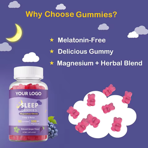 Gummies <span class=keywords><strong>de</strong></span> soutien au sommeil au citrate <span class=keywords><strong>de</strong></span> magnésium <span class=keywords><strong>de</strong></span> marque privée avec magnésium et mélange d'herbes pour <span class=keywords><strong>la</strong></span> mémoire et le sommeil - Product Image 2