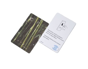 Tùy chỉnh NFC RFID thông minh khách sạn thẻ chìa khóa PVC không tiếp xúc kiểm soát truy cập Mini <span class=keywords><strong>tag</strong></span> 13.56MHz tần số 1K chip in các tính năng - Product Image 2