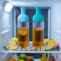Meilleure vente pot de bouteille en verre filtre à café glacé fabricant mélange par extraction à froid bouteille en verre pour café thé citron
