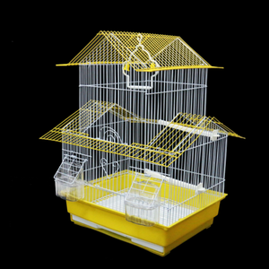 Gabbia per <span class=keywords><strong>Uccelli</strong></span> in Metallo per Cocorite, Pappagallini, Myna, Trincio e Rondine - Product Image 1