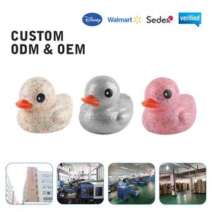 Tùy Chỉnh Màu Kẹo Vịt Cao Su Vịt Tắm Đồ Chơi Cho Quà Tặng Sinh Nhật Tắm Đảng Ủng Hộ Hoạt Động Sinh Nhật Trang Trí Phần Thưởng - Product Image 2