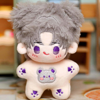 Porte-clés personnalisé Kpop 10 cm en coton PP écologique, mini poupée en peluche, personnage de dessin animé, pour sac à main et décoration intérieure