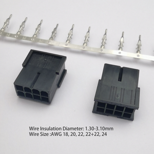 Đầu Nối <span class=keywords><strong>Pin</strong></span> 2 4 <span class=keywords><strong>6</strong></span> 8 10 12 14 16 18 20 22 24 Tùy Chỉnh Đầu Nối Nguồn Jr Nhỏ Gọn <span class=keywords><strong>Pcie</strong></span> Molex 5557 - Product Image 2