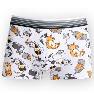 Sous-vêtements avec Logo personnalisé pour hommes, vente en gros, vêtements d'intérieur <span class=keywords><strong>Sexy</strong></span>, culotte pour garçons et hommes, slip Long, Boxer, sous-vêtements pour hommes - Product Image 4