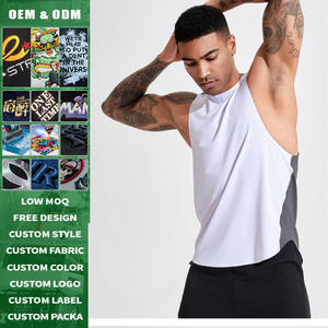 Chaleco Deportivo para Hombre, Diseño Personalizado con Logotipo, Ecológico, Transpirable, de Malla Ligera, para Gimnasio y Entrenamiento, Compatible con OEM/ODM - Product Image 3