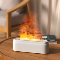 Diffuseur d'arôme de lumière de flamme colorée domestique humidificateur à ultrasons USB diffuseur d'huile essentielle d'aromathérapie