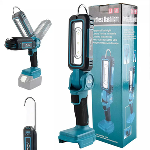 Lámpara de Trabajo LED Recargable Multifuncional al por Mayor, Portátil, Plegable, Inalámbrica, con Batería Industrial de Litio - Product Image 1