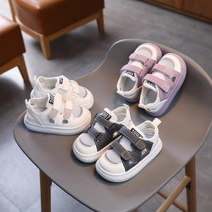 2025 Summer New Boys' Mesh <b>Sports</b> <b>Shoes</b> with Soft Sole Fashionable Hollow Breathable Single Mesh Sandals for <b>Kids</b> Girls - Product Image 3