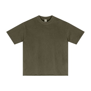 Camiseta de Punto Personalizada Premium 100% Algodón para Hombre, Color Sólido, Casual, Manga Corta, Transpirable, Antiarrugas, Corte Regular, Ligera - Product Image 6