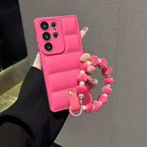 ผู้หญิงน่ารักหัวใจสายคล้องคอสร้อยข้อมือชุบ<span class=keywords><strong>กัน</strong></span><span class=keywords><strong>กระแทก</strong></span>หญิงสําหรับ<span class=keywords><strong>Samsung</strong></span> S24 S23 <span class=keywords><strong>S22</strong></span> S21 <span class=keywords><strong>Ultra</strong></span> A52 a53 A13 A12 - Product Image 6