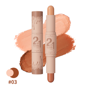 7 couleurs haute Pigment longue durée multi-fonction beauté bâton Contour surligneur fard à joues-non <span class=keywords><strong>gras</strong></span> bronzant maquillage du visage - Product Image 1