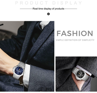 Montres personnalisées Odm Oem, vente chaude, multifonctions, personnalisées, mode, acier inoxydable pour hommes
