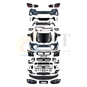 Mise à niveau XT pour <span class=keywords><strong>BMW</strong></span> <span class=keywords><strong>série</strong></span> 3 F35 F30 Kit de carrosserie 2013-2018 à G20 <span class=keywords><strong>M</strong></span>-Tech 2023 Kit de carrosserie <span class=keywords><strong>Grille</strong></span> phare garde-boue coffre feu arrière capot - Product Image 1