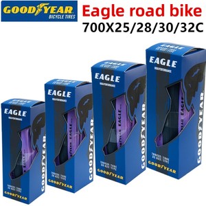Pneumatici Clincher Ultraleggeri Goodyear Eagle per <span class=keywords><strong>Bici</strong></span> da Corsa in Gomma Rosa/Viola/Giallo/Nero per Tutte le Distanze - Product Image 3