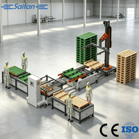 Saifan 6.5kw Moteur et moteur à moteur en bois Palette cloueuse SF9030 Productivité élevée