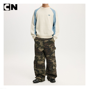 Suéter con Certificación GRS, Fabricante de Suéteres, Logotipo Personalizado, 100% Algodón, Corte Cuadrado para Hombre, Suéter Deportivo de Punto, para Invierno - Product Image 3