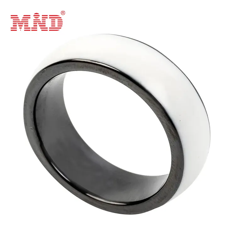 Cincin jari pintar RFID cincin pintar nfc kartu akses bahan 13.56mhz keramik