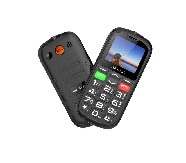 WATERPROOF IP65 NEW MODEL 2.0 Inch Big Button Rugged Mobile Phone 4G Phone Feature Phone for OLD PEOPLE
