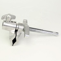 Pince de serrage robuste pour photographie avec goujon bébé 5/8'' et douille hexagonale pour éclairages de studio photo