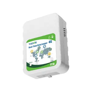 TZONE Freezer Monitor Temperature Chart Recorder Logger Humidity For Cold Chain Transport 4G GSM Data Logger