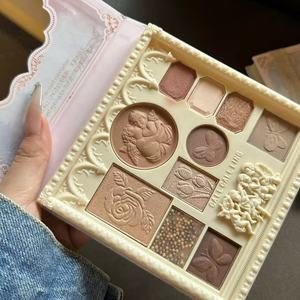 Palette de maquillage tout-en-un en gros : fards à paupières, blush, illuminateur, poudre compacte, fard à paupières hautement pigmenté - Product Image 3