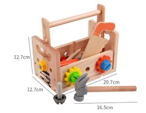 Enfants <span class=keywords><strong>en</strong></span> <span class=keywords><strong>bois</strong></span> vis écrou boîte à <span class=keywords><strong>outils</strong></span> <span class=keywords><strong>jouet</strong></span> éducatif nouveau Montessori charpentier ensemble d'<span class=keywords><strong>outils</strong></span> <span class=keywords><strong>jouet</strong></span> semblant jeu de rôle <span class=keywords><strong>jouet</strong></span> <span class=keywords><strong>en</strong></span> <span class=keywords><strong>bois</strong></span> - Product Image 5