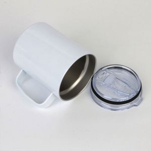 Vaso de Viaje de Acero Inoxidable de 12 oz, para Sublimación, con Asa, para Café - Product Image 3
