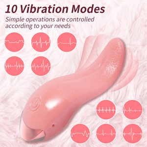 Nuevo Vibrador de Lengua con Función de Calentamiento 2024 para Mujeres, Juguete Sexual de Lengua Loca, Vibrador de Lengua para Lamido del Clítoris, Venta Caliente - Product Image 3