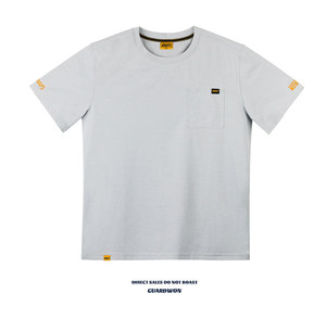 Camiseta de Trabajo Wang <span class=keywords><strong>Po</strong></span> Gua para Hombre, Manga Corta, Ligera, de Secado Rápido, Transpirable, Corte Holgado, Verano 2025 - Product Image 2
