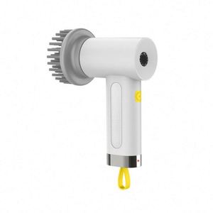<b>Plastic</b> Electric Cleaning Brush Customized <b>Kitchen</b> Bathroom Multi-functional Handheld Wireless Eco-Friendly - Product Image 1