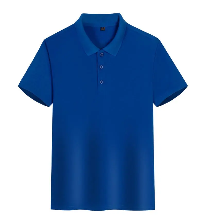 Polo de algodón y poliéster con estampado personalizado para hombre, camisa de negocios deportiva con logotipo de diseño bordado, barata