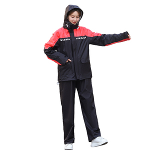 Fashionable Waterproof <strong>Nylon</strong> Poncho <strong>Raincoat</strong> for <strong>Women</strong> Motorcyclists Hiking &amp; Travel Adult Outdoor Rainwear by Fashion - Product Image 3