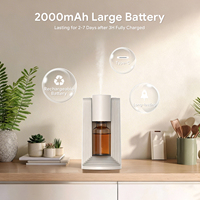 Diffuseur d'arômes intelligent à ultrasons pour huiles essentielles pures, avec minuterie automatique de pulvérisation PC, protection contre la combustion à sec, 10-48 heures, 10/20ml, 3