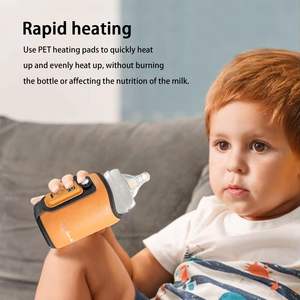 Chauffe-biberon intelligent pour bébé Chauffe-biberon USB avec chauffage Chauffe-lait pour l'alimentation du nourrisson - Product Image 4