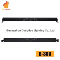 Lampu setrip LED mobil 52 inci Super terang, lampu depan atap dan pemeriksaan atas 300W modifikasi kendaraan Off-Road lampu LED