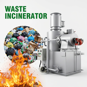 Two <strong>Chambers</strong> Clinical Waste Incinerator Odorless Medical Waste Disposal Incinerator Pet <strong>Cremation</strong> Furnace - Product Image 2