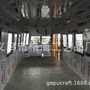 Modèle de train électrique en métal pour extérieur, réplique rétro 1:1, pour café, chariot alimentaire, usage commercial - Product Image 5